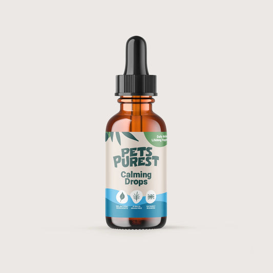 Natural calming drops for dogs and cats – fast-acting, non-drowsy herbal relief with valerian, ashwagandha, and magnesium