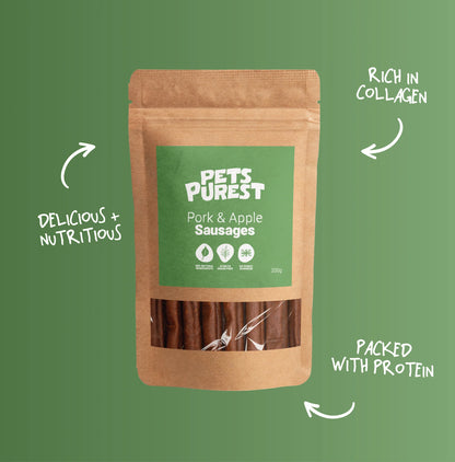 100% Natural Pork & Apple Sausages