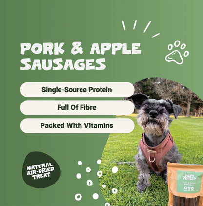 100% Natural Pork & Apple Sausages